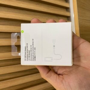 Củ sạc vuông iphone 1A fullbox - fake