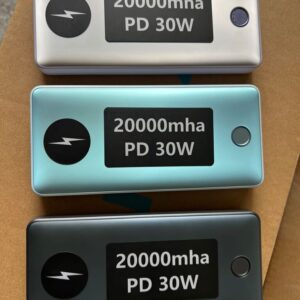 Pin dự phòng 20.000mAh Anker 535 sạc nhanh 30w 3 Cổng 2C1A - A1366. (Ko hộp-Fake, màu ngẫu nhiên)