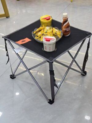 Bàn gấp ngoài trời hãng HIGH SIERRA, dành cho camping cắm trại, dã ngoại, câu cá
