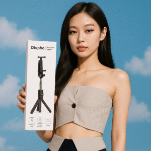 Gậy chụp ảnh Bluetooth hãng DISPHO WS-18026, có chân dựng Tripod
