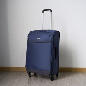 Bộ 3 Vali mềm Amazon Basics ( Mỹ ) chống nước, màu xanh Navy