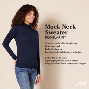 Áo len Nữ cổ lọ mỏng nhẹ Amazon Essentials - size S (Mỹ) B07QC4FTFQ