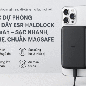 Sạc dự phòng Magsafe ESR HaloLock  10.000mAh - kèm cáp ESR chính hãng