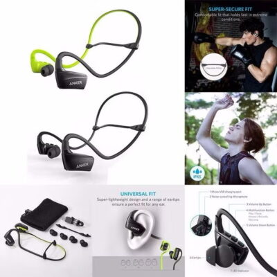 Tai nghe Anker SoundBuds Sport NB10 - Chỉ có màu xanh đen