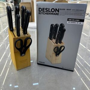 Bộ dao 7 món DESLON (thương hiệu Pháp) - Chất liệu thép không gỉ cao cấp
