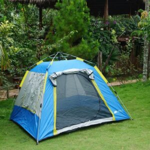 Lều Cắm trại Camping tự mở - chính hãng BESTYLE - khung sợi thuỷ tinh , lều 2 lớp
