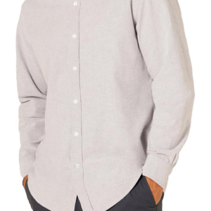 Áo sơ mi Nam Amazon Essentials màu ghi -Size  L Mỹ ( XL việt nam) B07752L43G