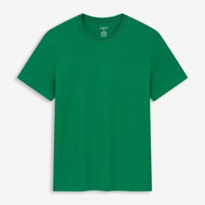 Áo phông nam màu xanh lá - cổ tròn cotton ONOFF mềm mại trẻ trung 18TS23S033
