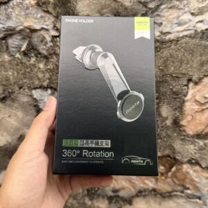 Đế giữ điện thoại trên ô tô ASHITO, hít nam châm , xoay 360 độ ,kẹp cửa gió