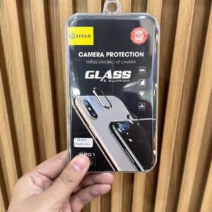 Kính cường lực & vàng bảo vệ camera cho iPhone - hãng TITAN